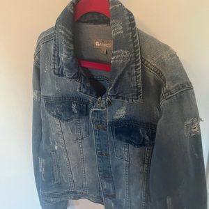 Large Tractr jean jacket